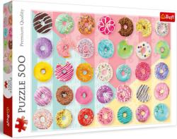 Sweet Donuts Collage Jigsaw Puzzle