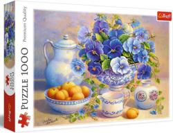 The Blue Bouquet Fine Art Jigsaw Puzzle