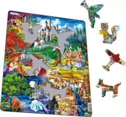 The Brothers Grimm's Fairy Tales Castle Tray Puzzle