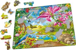 Flowers And Bees Butterflies and Insects Tray Puzzle