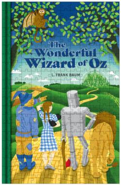 The Wonderful Wizard of Oz Double Sided Puzzle Fantasy Jigsaw Puzzle