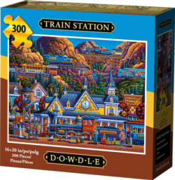 Train Station Travel Jigsaw Puzzle