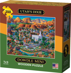 Utah's Dixie Mini Puzzle United States Jigsaw Puzzle