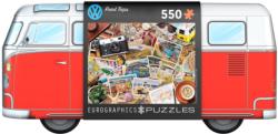 VW Road Trips Tin Cars Jigsaw Puzzle