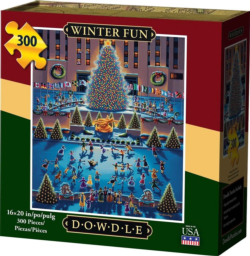 Winter Fun New York Jigsaw Puzzle