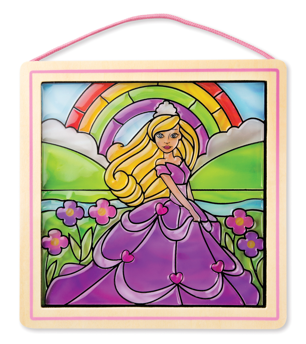 Melissa and doug peel clearance and press stained glass