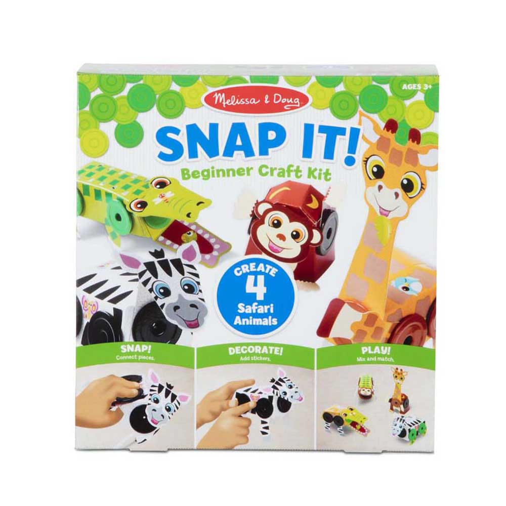 Snap It! Safari Animals, Melissa and Doug | Puzzle Warehouse