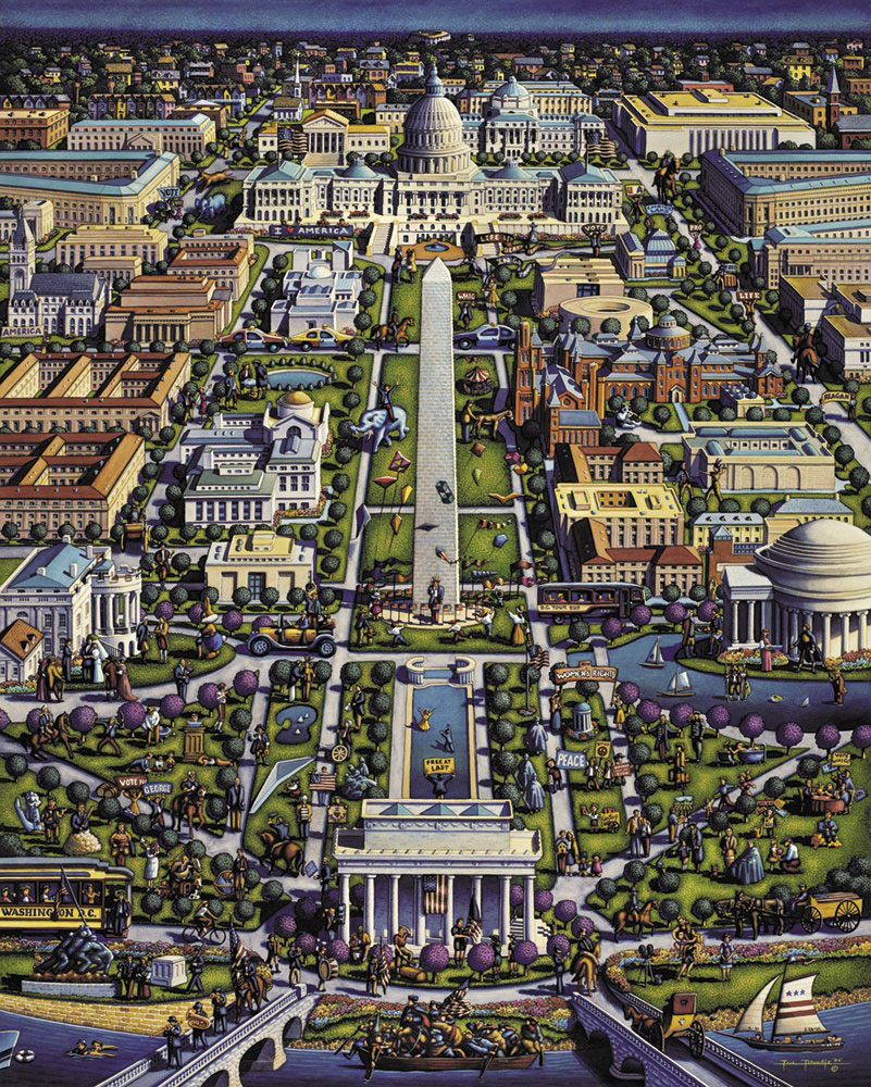 Washington DC United States Jigsaw Puzzle