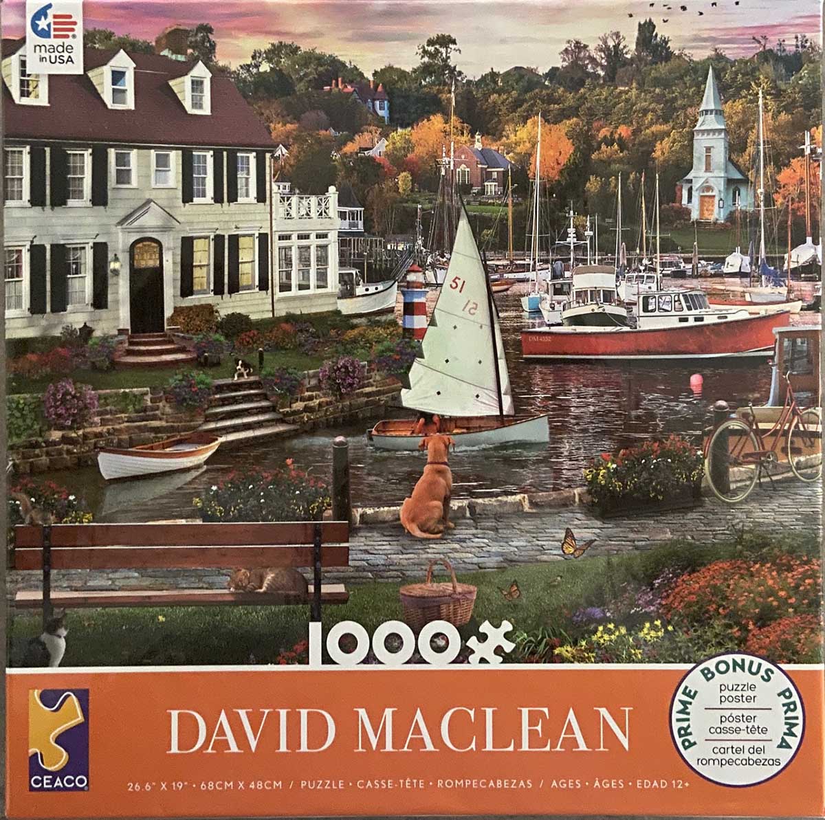 Maclean: Seawall Walk, 1000 Pieces, Ceaco | Puzzle Warehouse