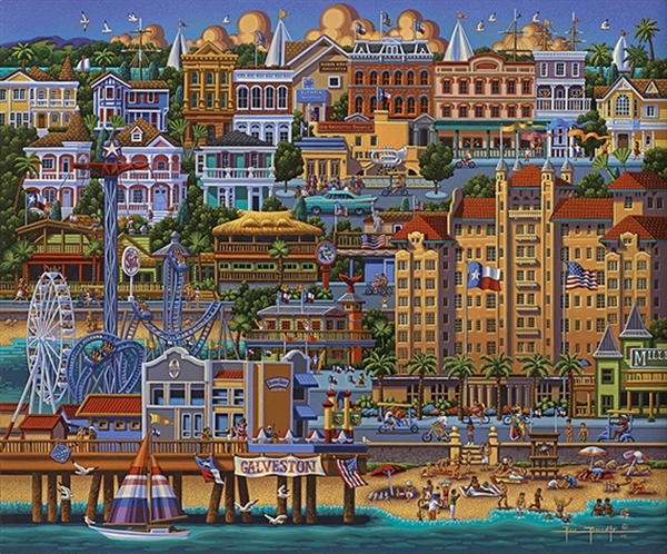 Galveston, Texas United States Jigsaw Puzzle