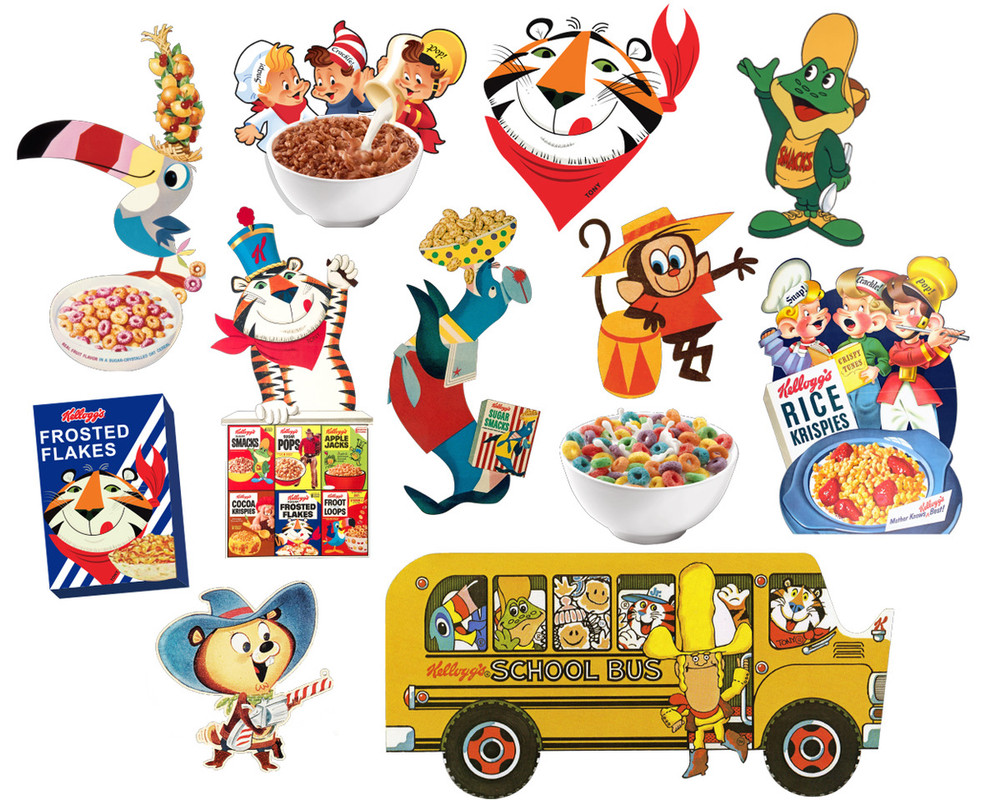 Kellogg's Food and Drink Shaped Puzzle