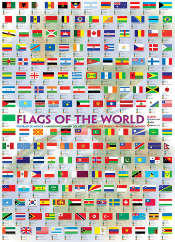 Flags of the World 2008 Jigsaw Puzzle | PuzzleWarehouse.com