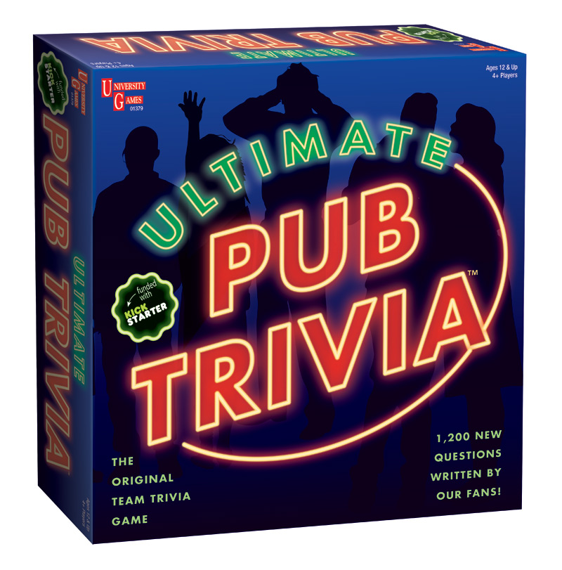 Ultimate Pub Trivia, University Games | Puzzle Warehouse