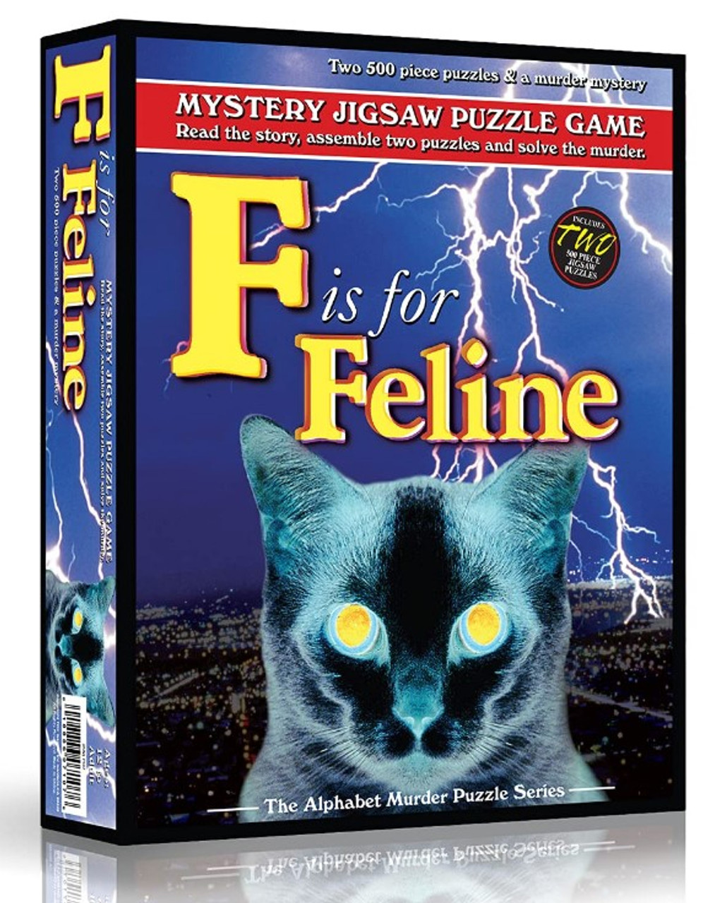 F is for Feline (Mystery Puzzle) Cats Jigsaw Puzzle