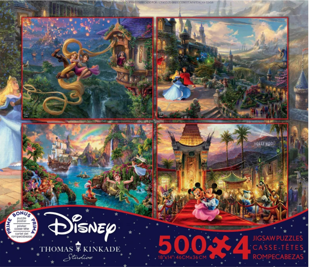 Thomas Kinkade Disney Dreams Puzzle Series 8 - Scratch and Dent Disney Jigsaw Puzzle