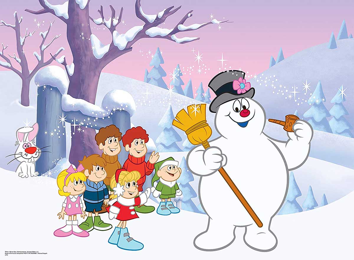 Fun with Frosty Snowman Jigsaw Puzzle