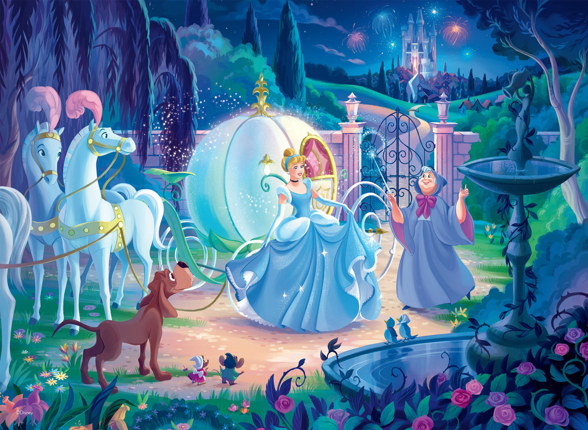 Cinderella's Carriage Disney Jigsaw Puzzle