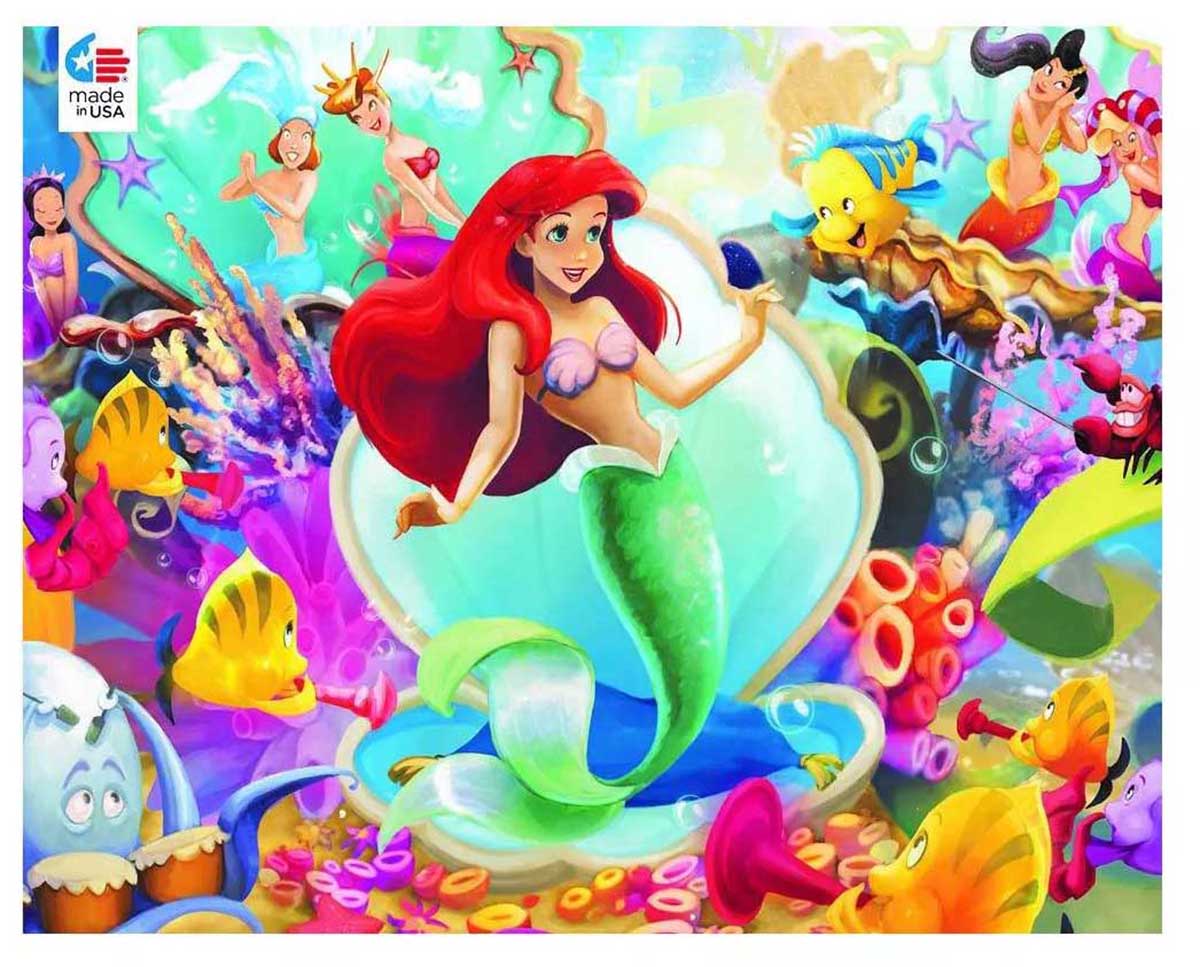 Disney Puzzle The Little Mermaid Princess Ariel 300 Pcs Ceaco for sale online 