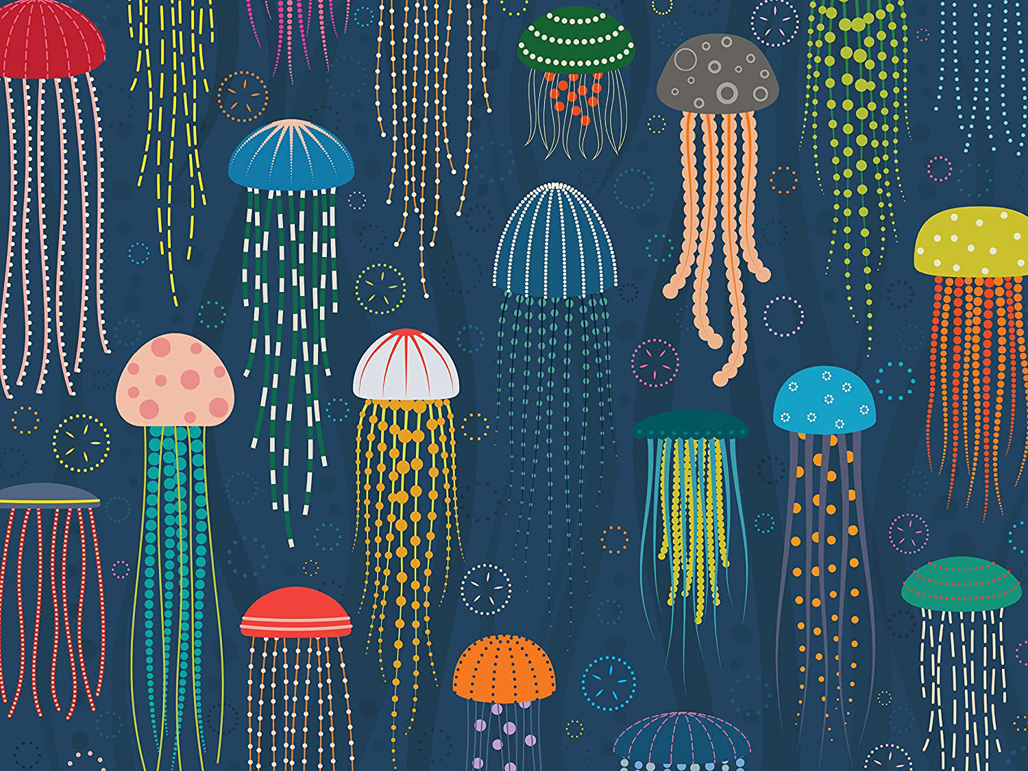 Jellyfish Sea Life Jigsaw Puzzle