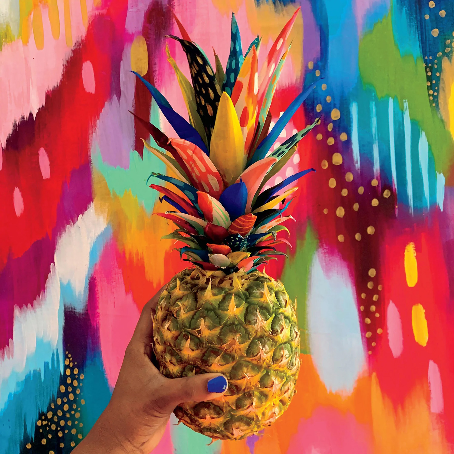 Etta Vee - Pineapple Contemporary & Modern Art Jigsaw Puzzle