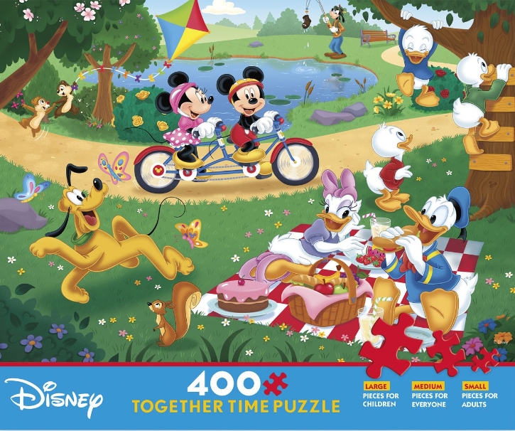 Disney Together Time - Mickey Park - Scratch and Dent Disney Jigsaw Puzzle
