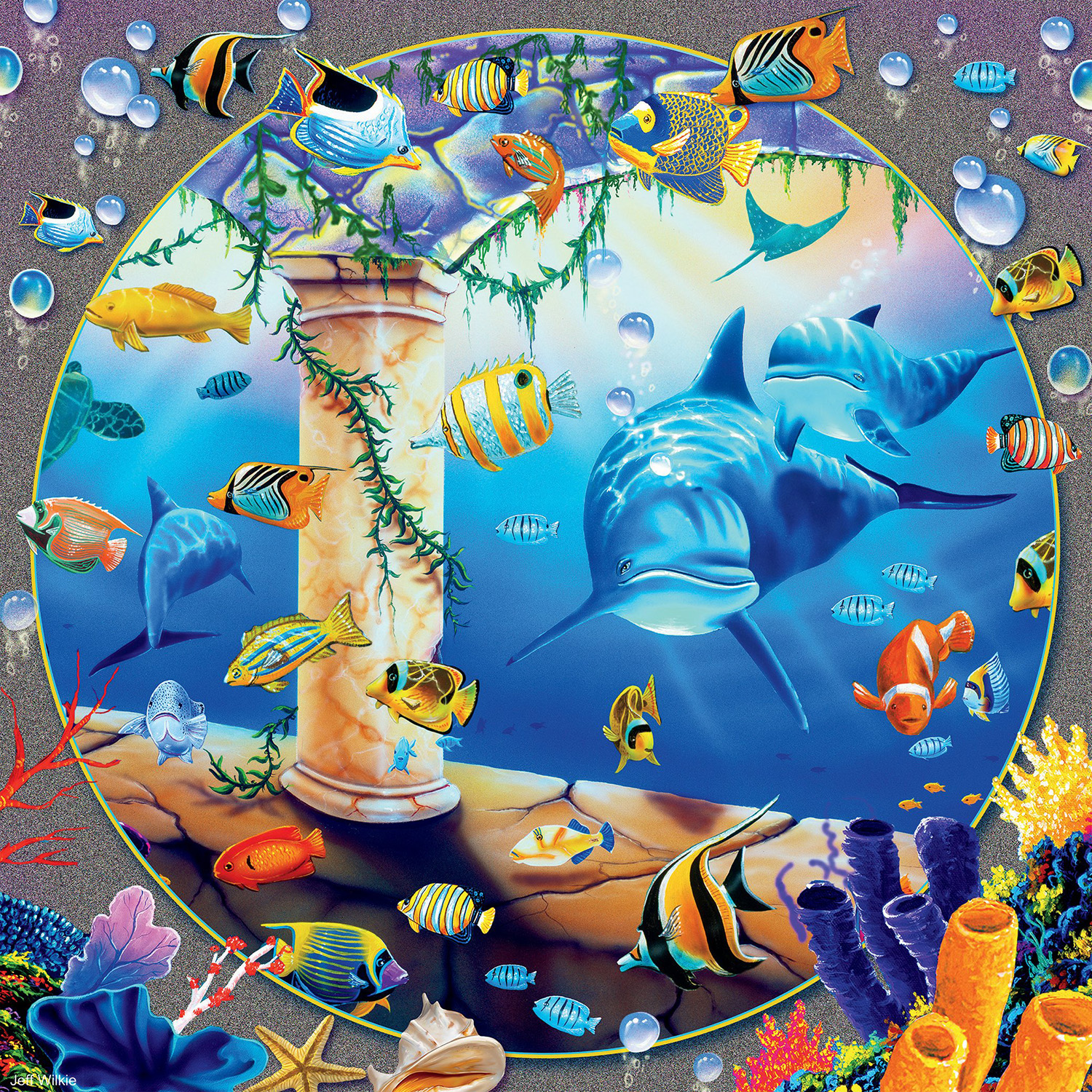 Hanging Gardens - Scratch and Dent Sea Life Jigsaw Puzzle