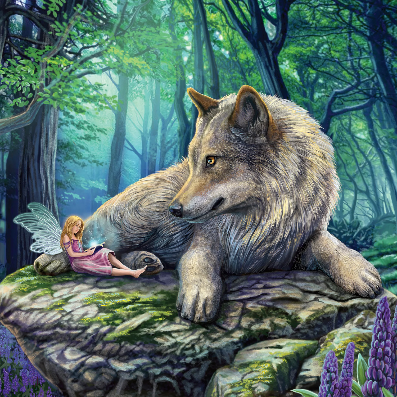 Fairy Stories Wolf Jigsaw Puzzle