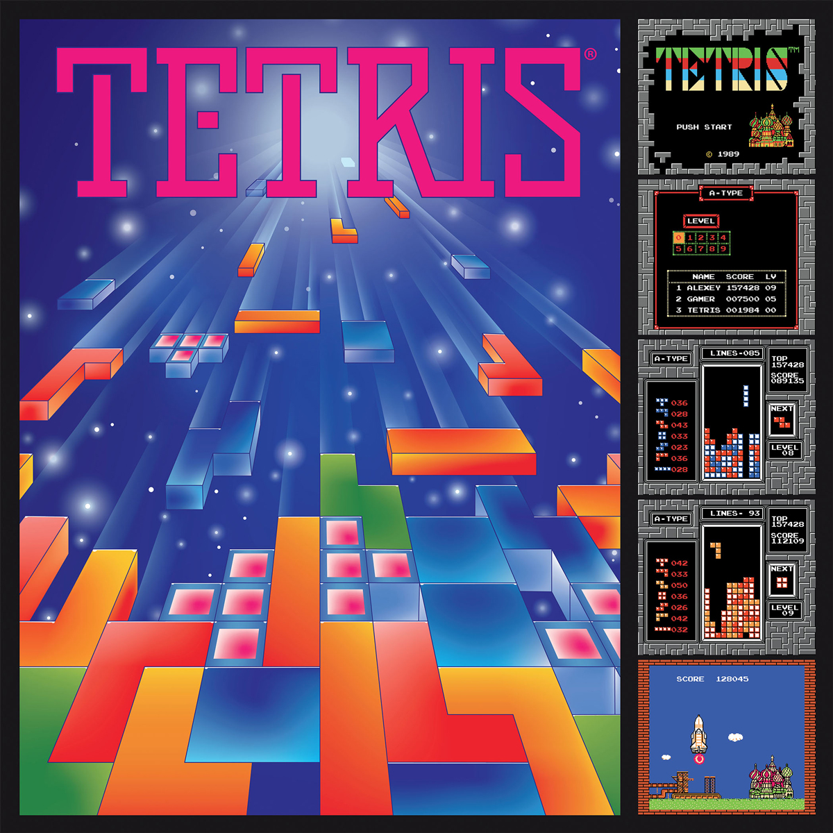 Tetris Jigsaw Puzzle 500 Pieces New