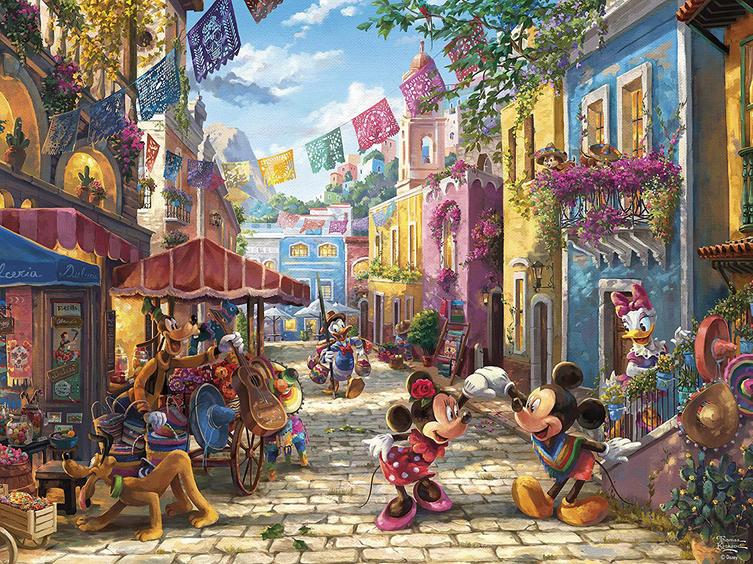 Mickey and Minnie in Mexico
