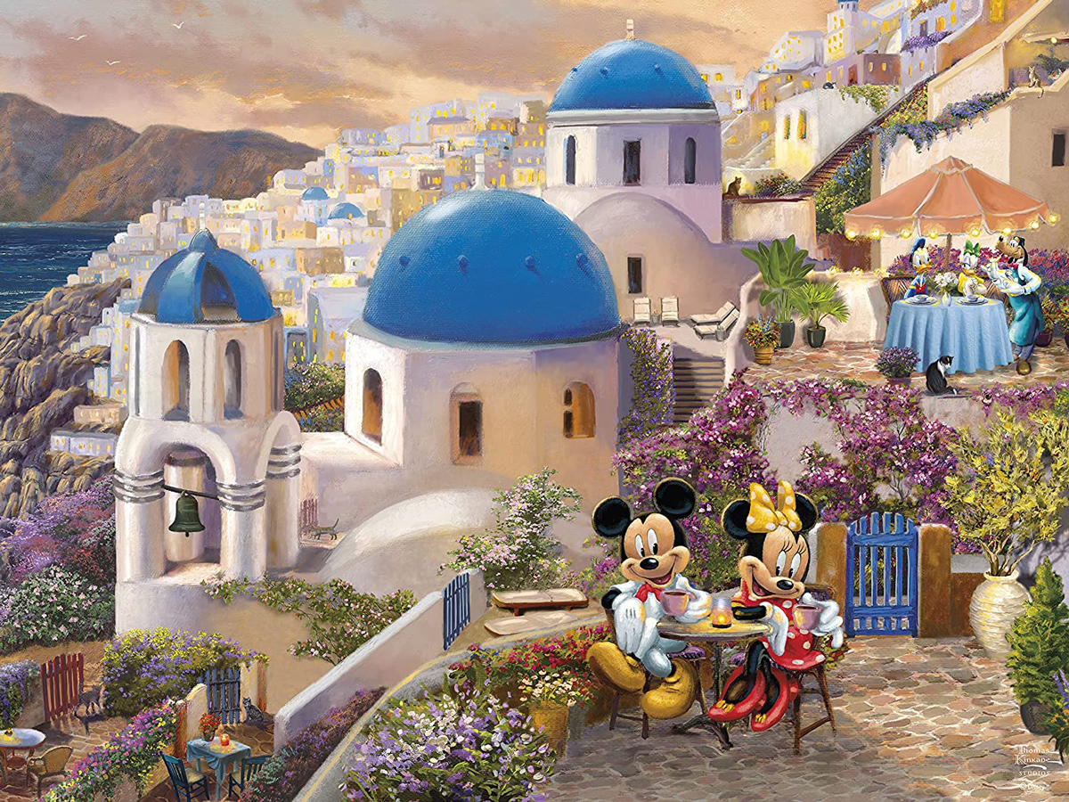 Mickey and Minnie in Greece