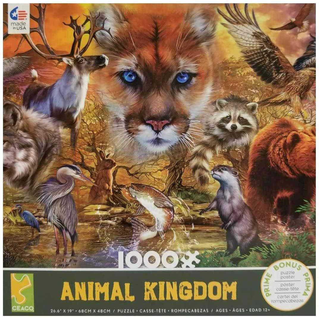 Mammals, 1000 Pieces, Ceaco | Puzzle Warehouse