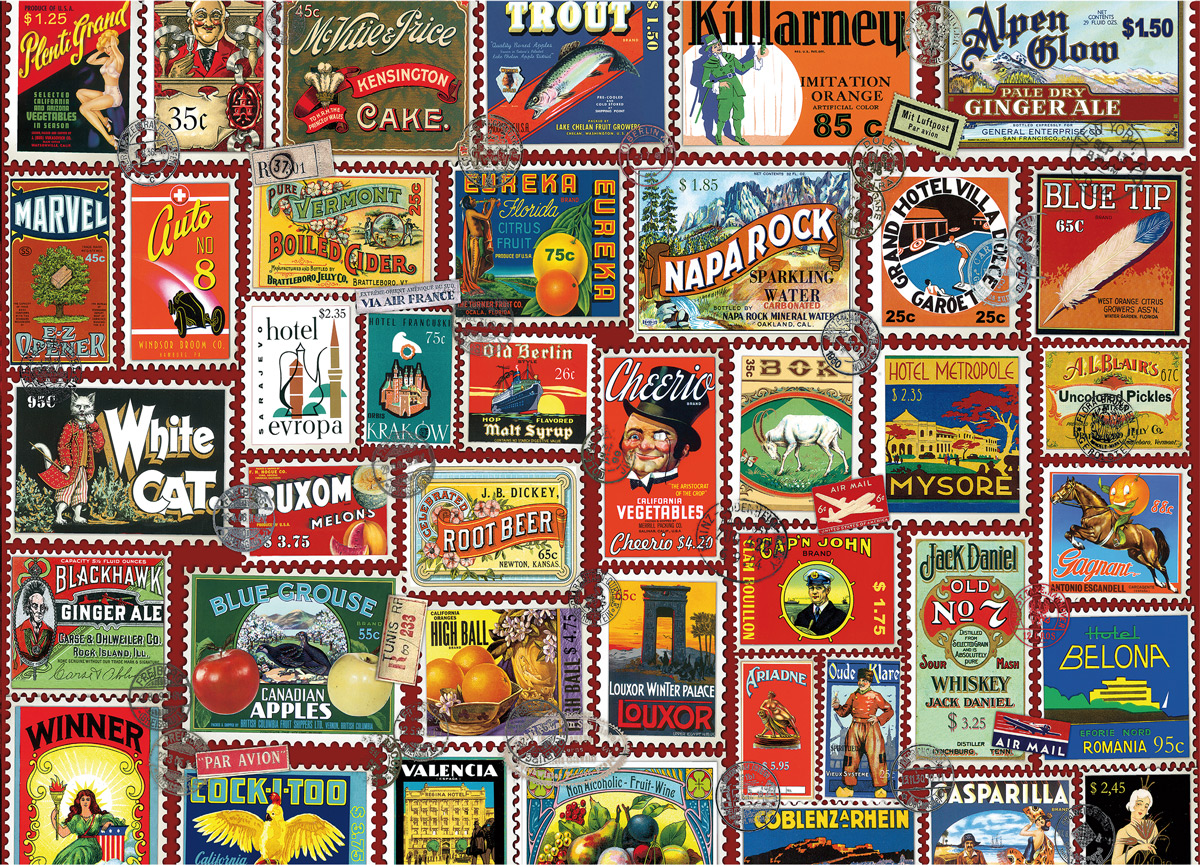 Advertising Nostalgic & Retro Jigsaw Puzzle