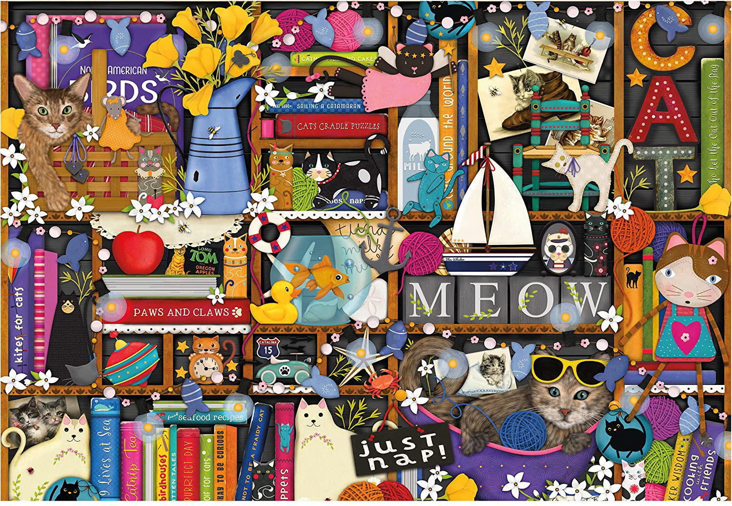 Purrfect Cats Cats Jigsaw Puzzle