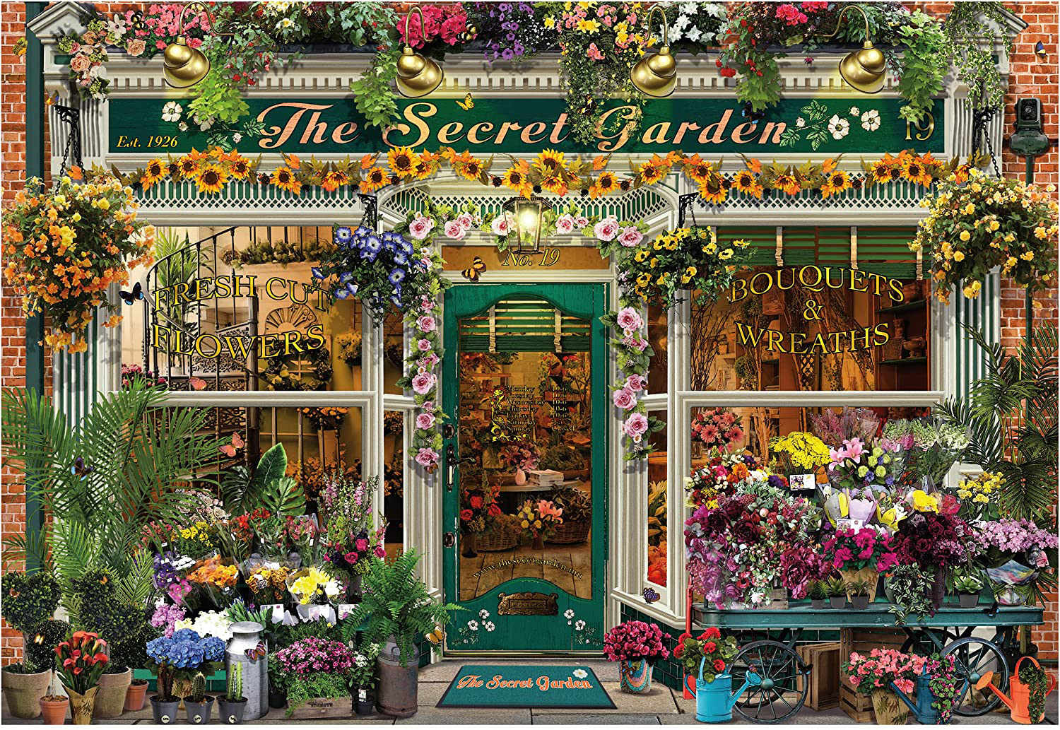 The Secret Garden Flower & Garden Jigsaw Puzzle