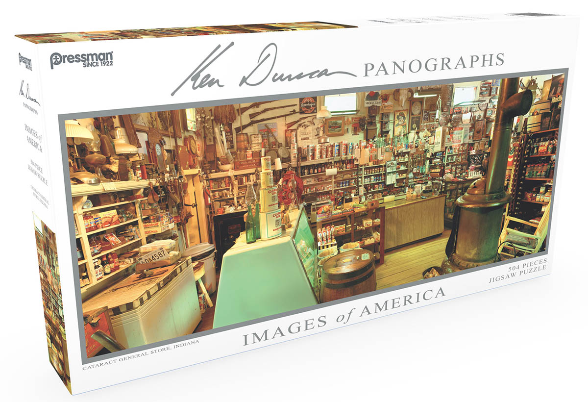 Images of America Panoramic Puzzle - Cataract General Store Photography Jigsaw Puzzle