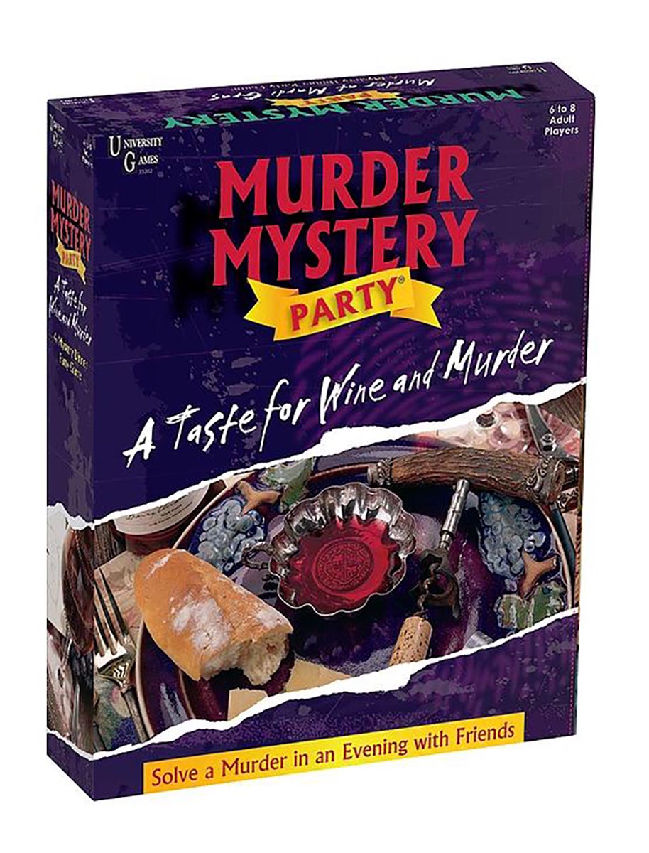 A Taste for Wine & Murder Game Escape / Murder Mystery