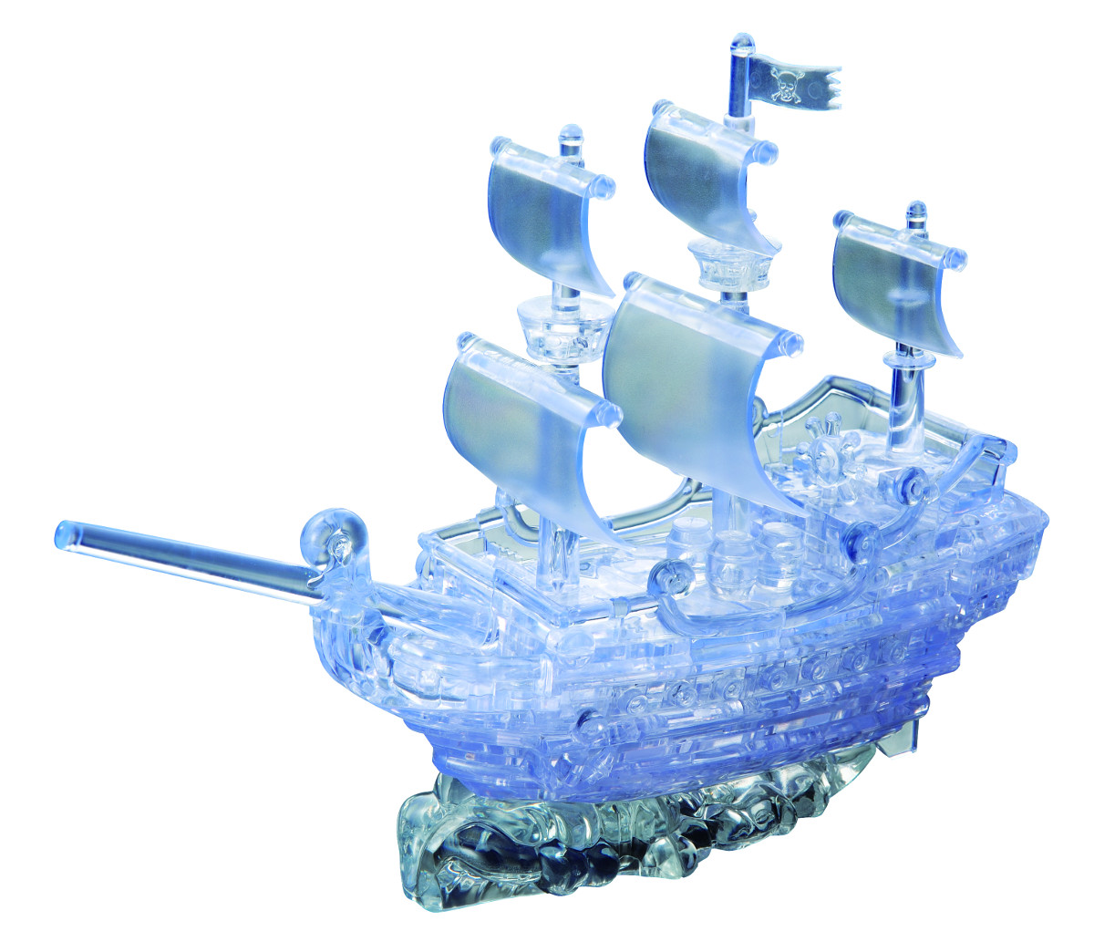Pirate Ship 3D Crystal Puzzle Boat Jigsaw Puzzle