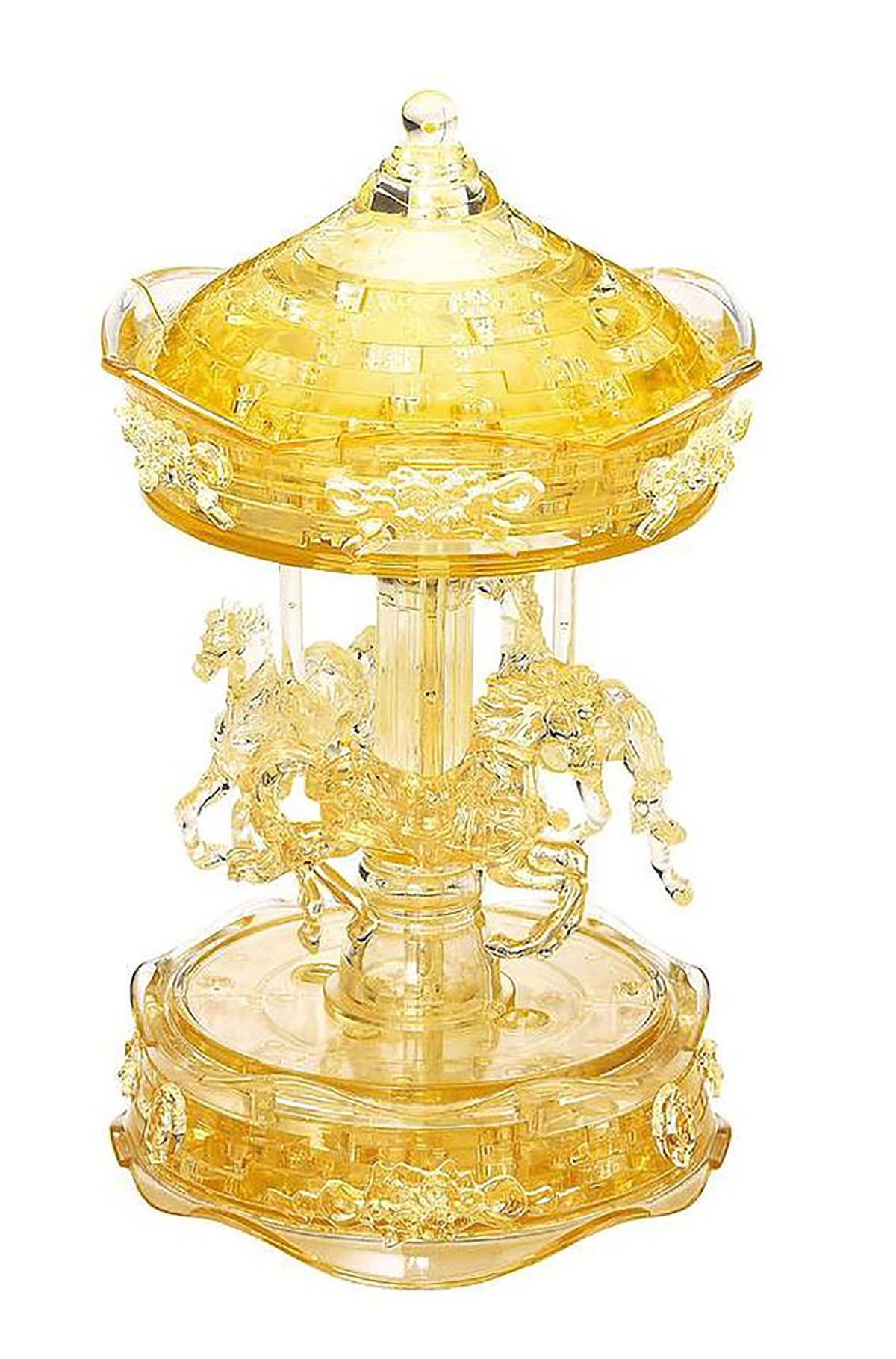 Gold Carousel Carnival & Circus 3D Puzzle