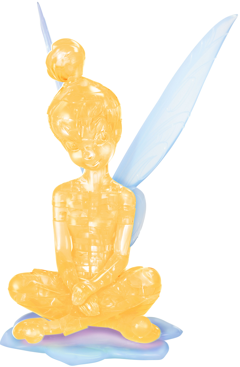 Yellow Tinker Bell 3D Crystal Puzzle Disney 3D Puzzle
