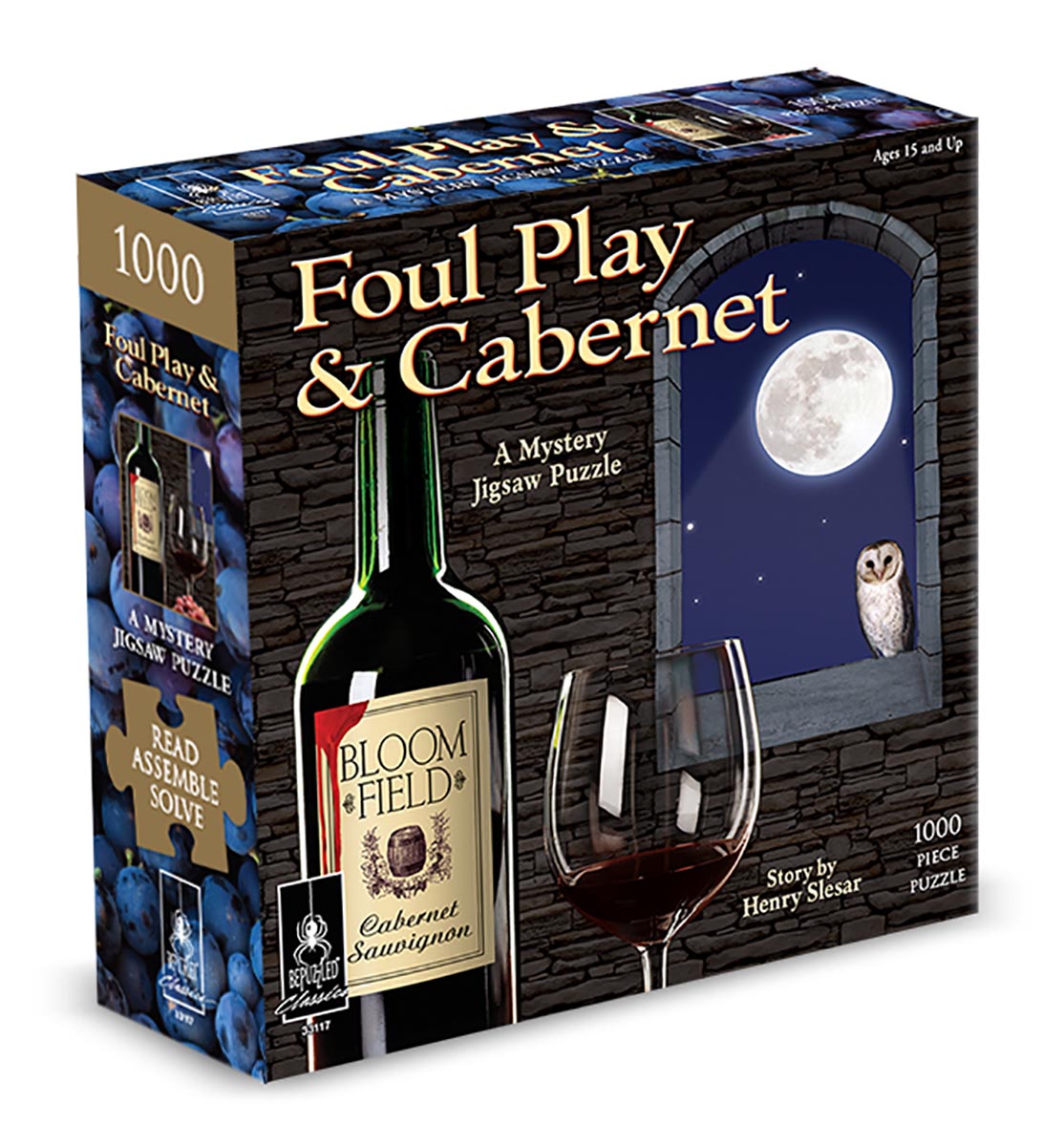 Foul Play & Cabernet Drinks & Adult Beverage Jigsaw Puzzle