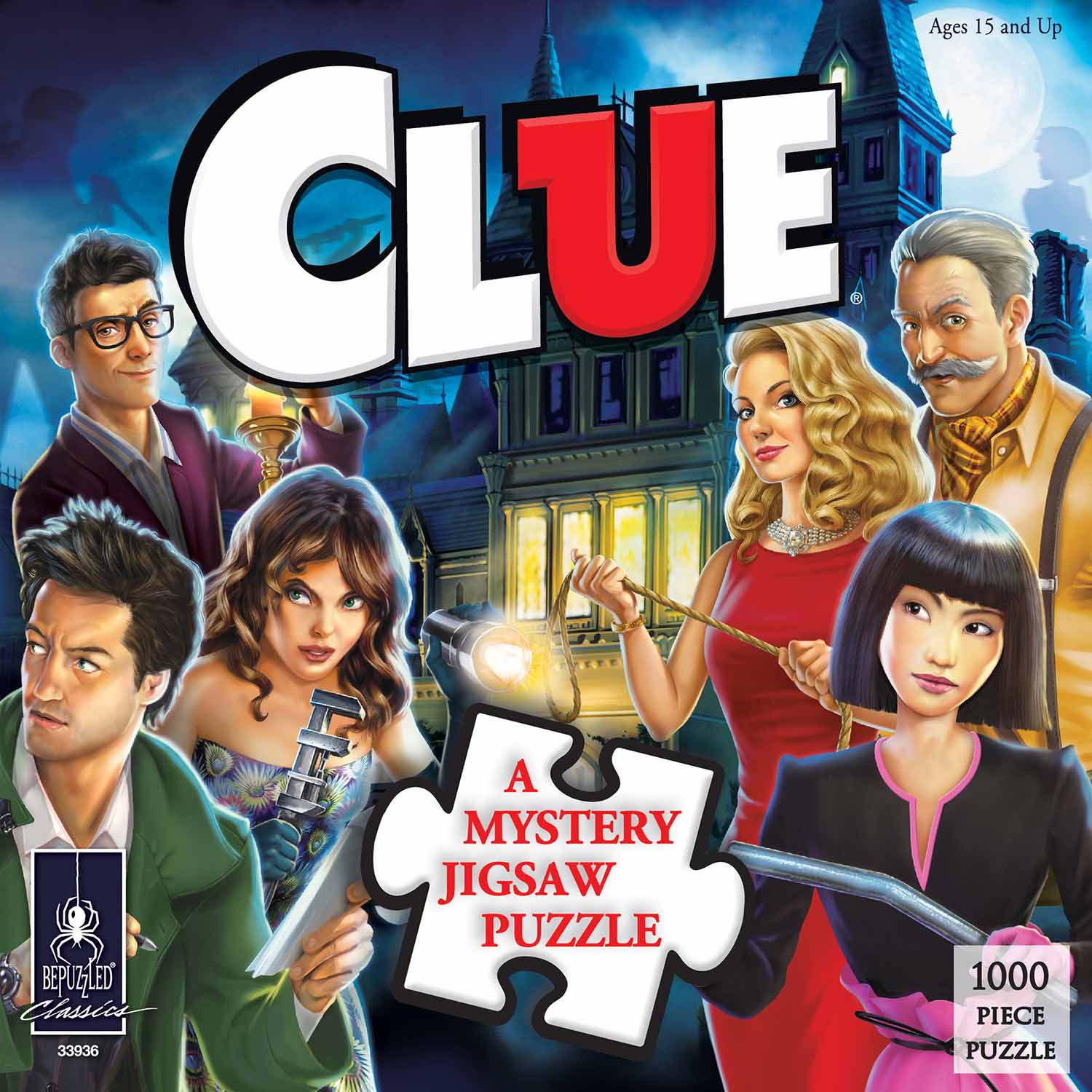 Clue Mystery Jigsaw Puzzle
