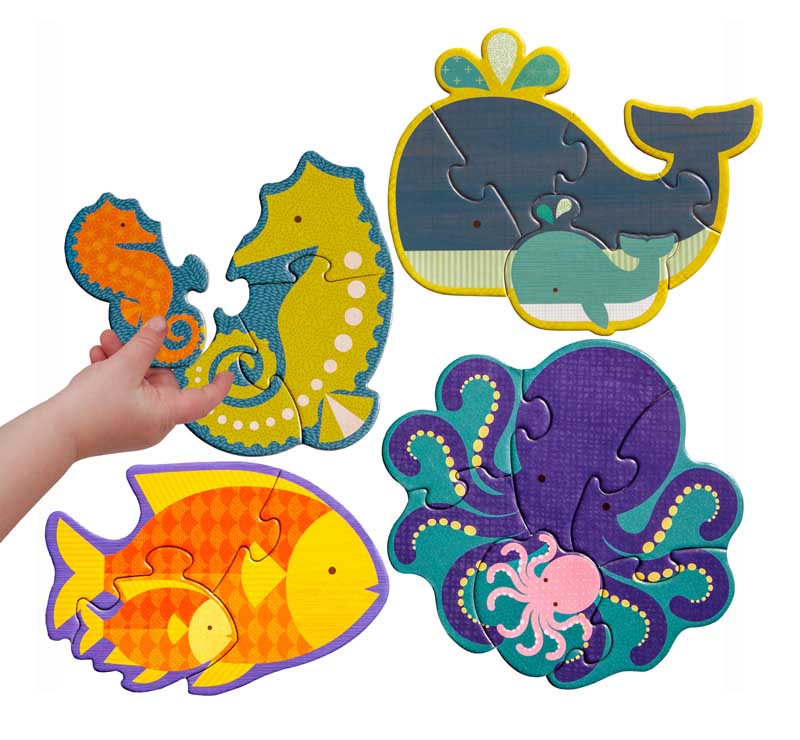 Ocean Babies, Pieces Vary, Wild & Wolf | Puzzle Warehouse