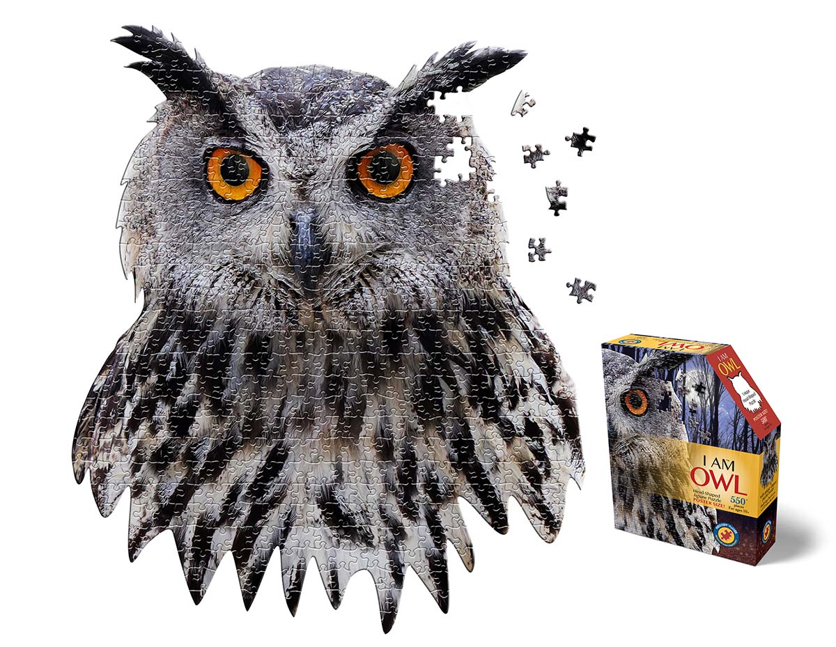 I Am Owl Wildlife Shaped Puzzle