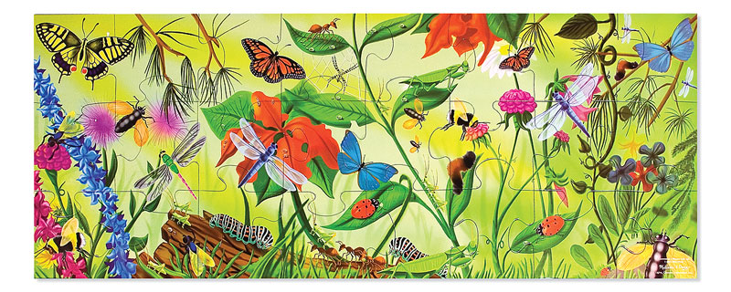 Bugs - Scratch and Dent Butterflies and Insects Jigsaw Puzzle
