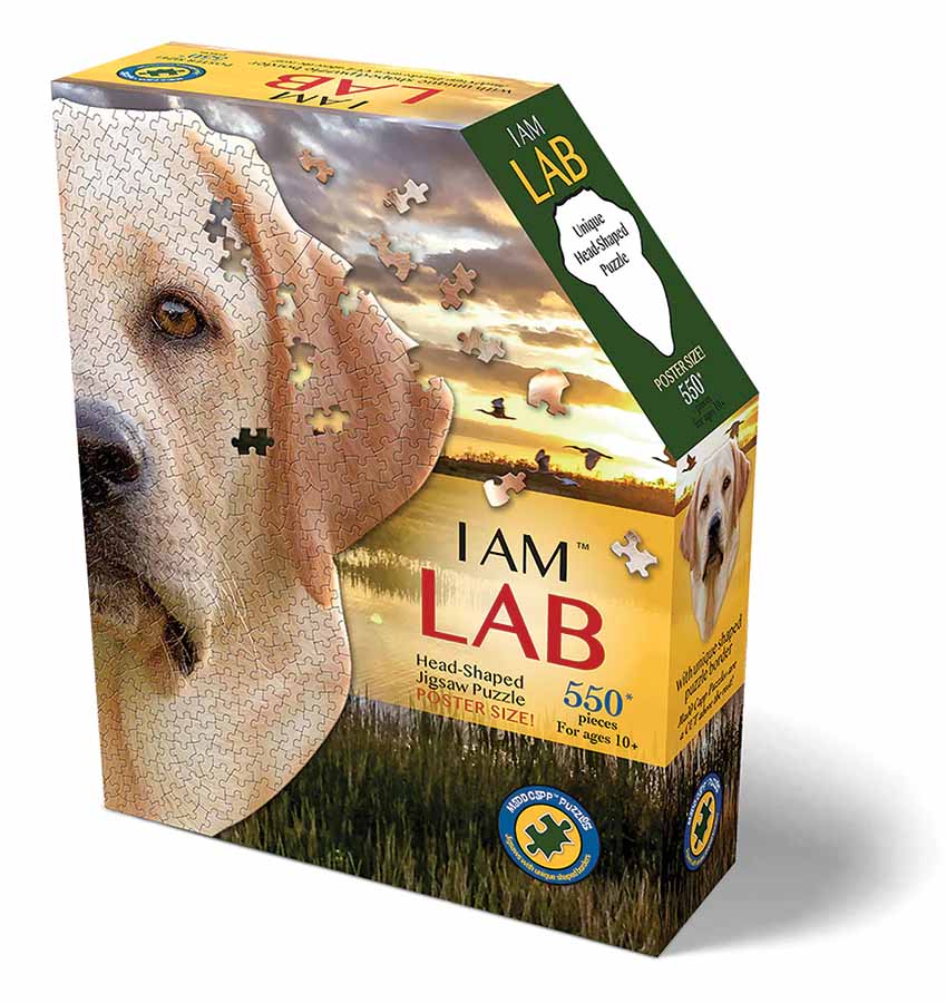 I AM LAB  Dogs Shaped Puzzle
