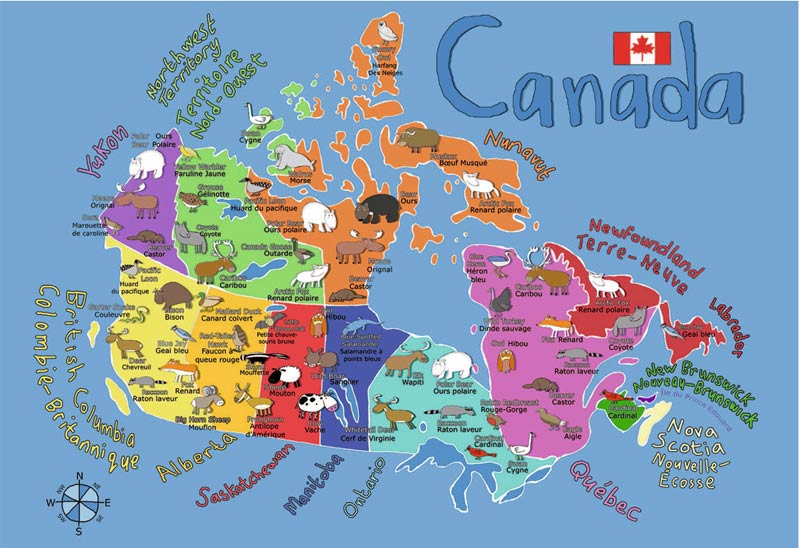 21 Best Canada Map Puzzle Printable