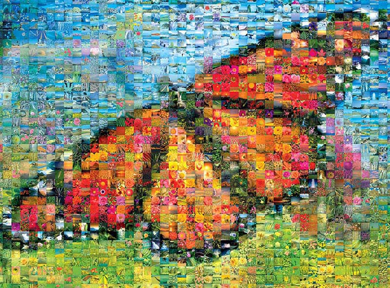 photo mosaic puzzle