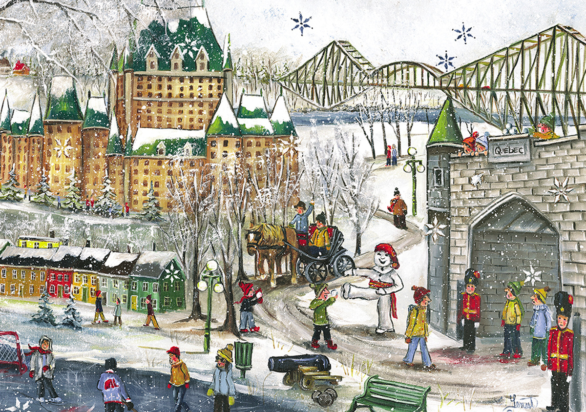 Quebec Carnival Winter Jigsaw Puzzle