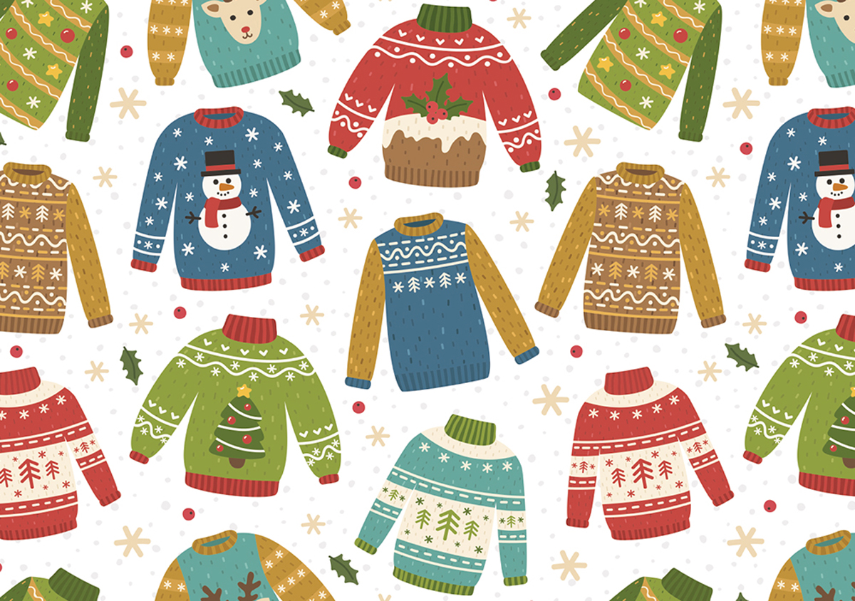 Christmas Sweater Winter Jigsaw Puzzle