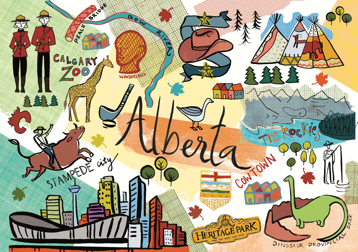 Alberta Canada Jigsaw Puzzle